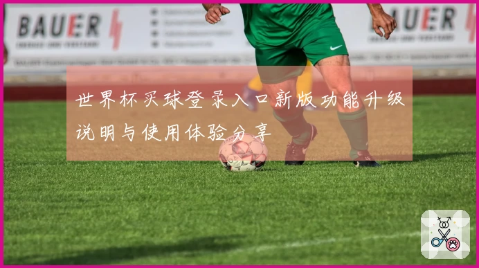 世界杯买球登录入口新版功能升级说明与使用体验分享